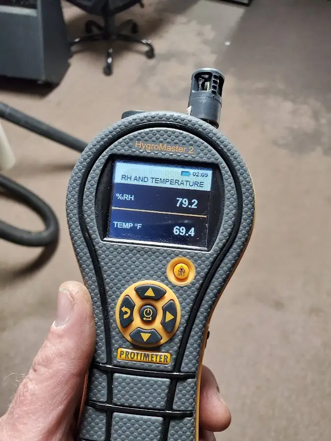 Moisture meter humidity assessment for Mold Remediation & Removal in Lucerne Valley