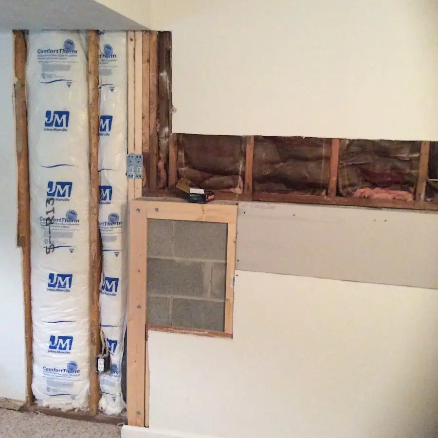 Wall insulation replacement during Odor Removal & Deodorization in Lucerne Valley